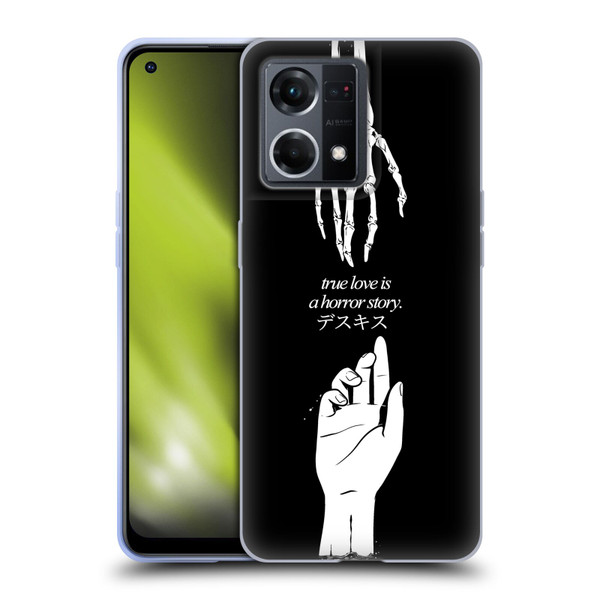 Zombie Makeout Club Graphics True Love Soft Gel Case for OPPO Reno8 4G