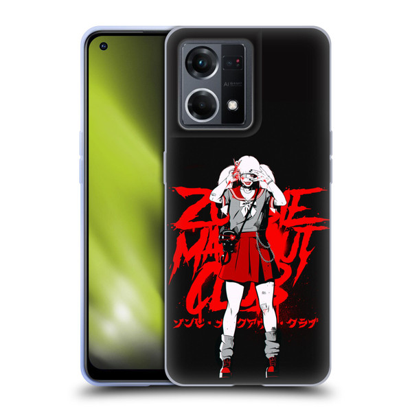 Zombie Makeout Club Graphics Uniform Soft Gel Case for OPPO Reno8 4G
