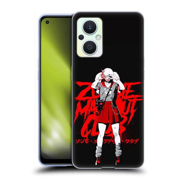 Zombie Makeout Club Graphics Uniform Soft Gel Case for OPPO Reno8 Lite