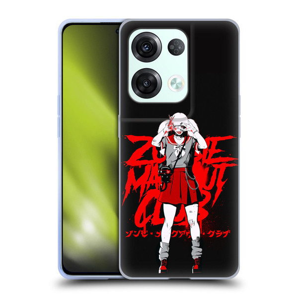 Zombie Makeout Club Graphics Uniform Soft Gel Case for OPPO Reno8 Pro