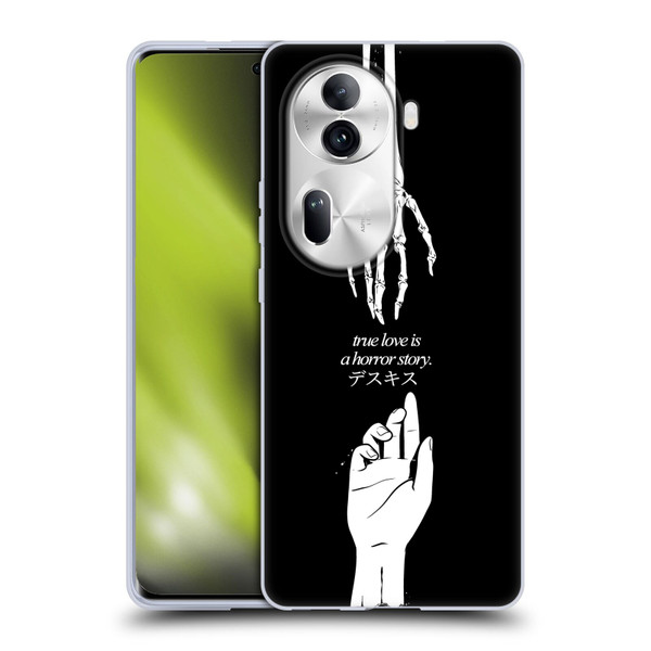 Zombie Makeout Club Graphics True Love Soft Gel Case for OPPO Reno11 Pro