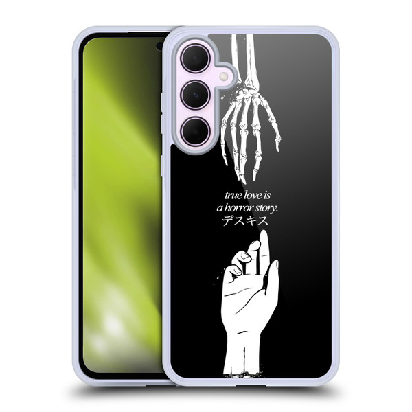 Zombie Makeout Club Graphics True Love Soft Gel Case for Samsung Galaxy A35 5G