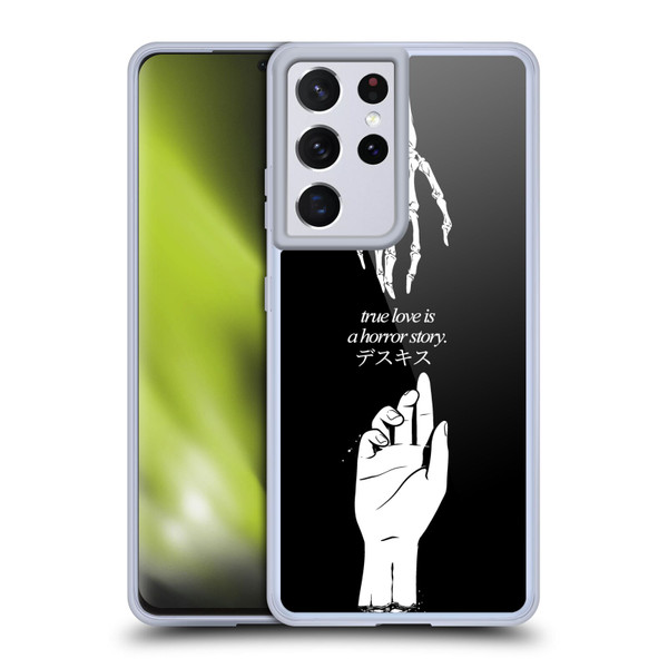Zombie Makeout Club Graphics True Love Soft Gel Case for Samsung Galaxy S21 Ultra 5G