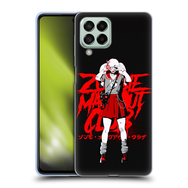 Zombie Makeout Club Graphics Uniform Soft Gel Case for Samsung Galaxy M53 (2022)