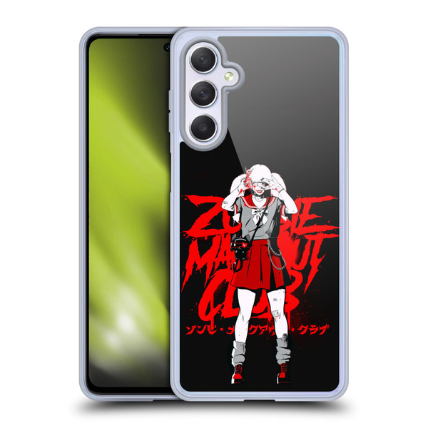 Zombie Makeout Club Graphics Uniform Soft Gel Case for Samsung Galaxy M54 5G