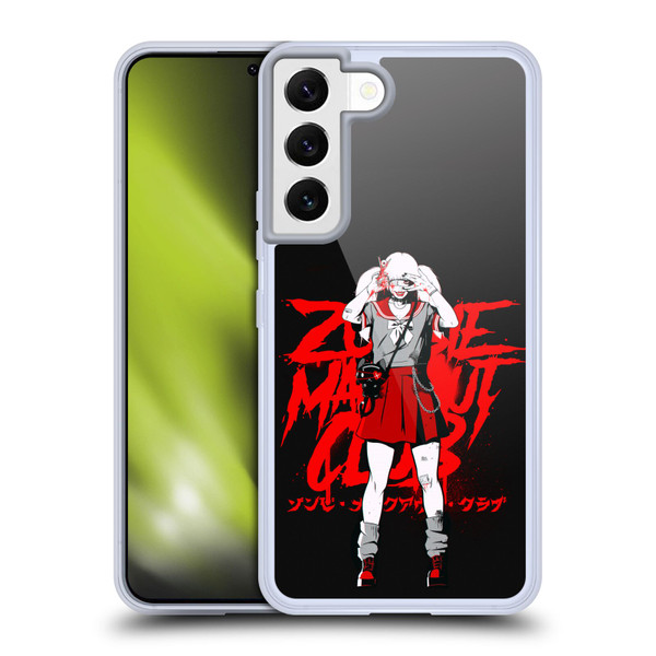 Zombie Makeout Club Graphics Uniform Soft Gel Case for Samsung Galaxy S22 5G