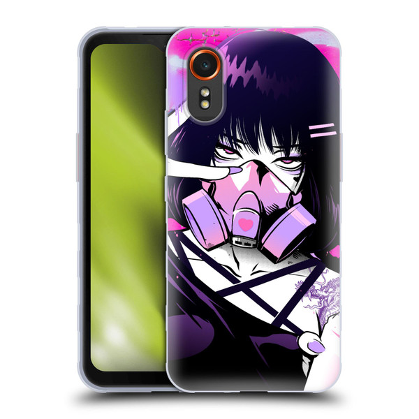 Zombie Makeout Club Graphics Facepiece Soft Gel Case for Samsung Galaxy Xcover7 5G