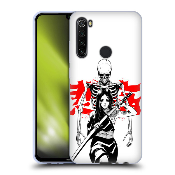 Zombie Makeout Club Graphics Death Blade Soft Gel Case for Xiaomi Redmi Note 8T