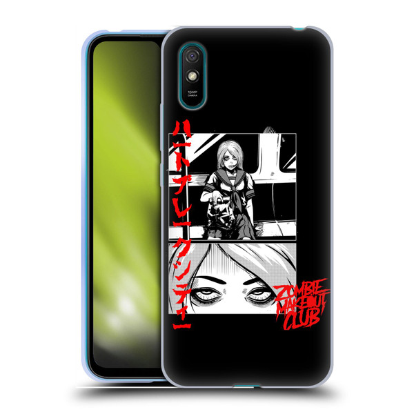 Zombie Makeout Club Graphics Comic Strip Soft Gel Case for Xiaomi Redmi 9A / Redmi 9AT