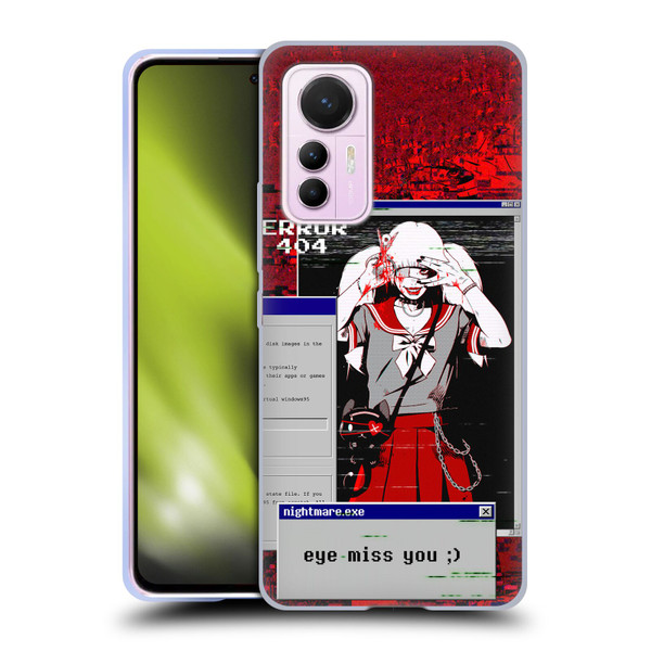 Zombie Makeout Club Graphics Eye Miss You Soft Gel Case for Xiaomi 12 Lite