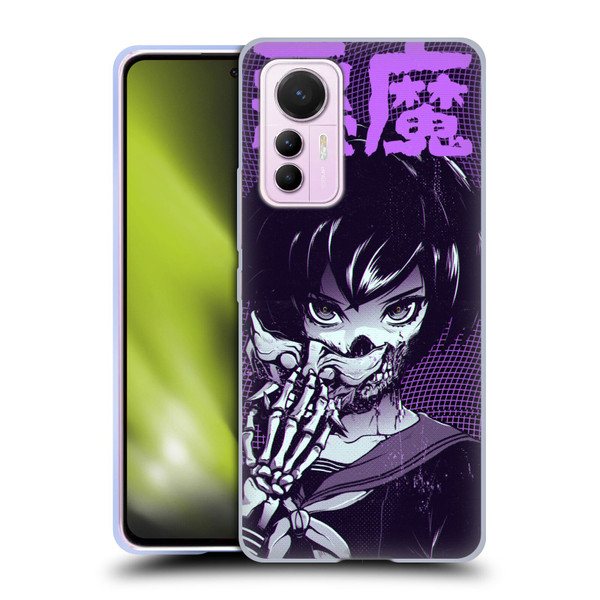 Zombie Makeout Club Graphics Skull Hand Soft Gel Case for Xiaomi 12 Lite