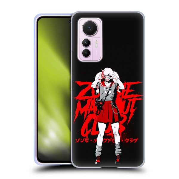 Zombie Makeout Club Graphics Uniform Soft Gel Case for Xiaomi 12 Lite