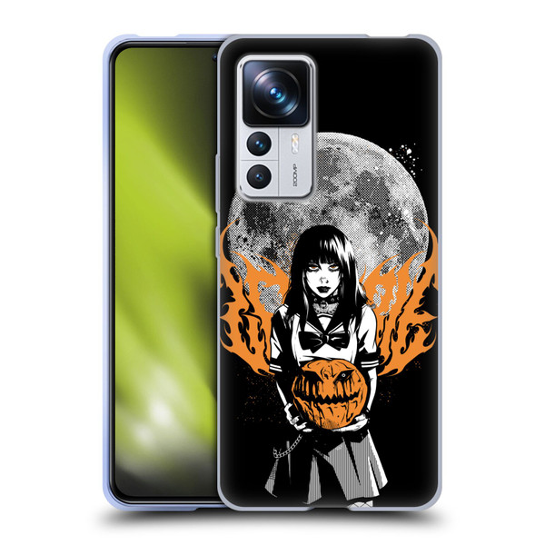 Zombie Makeout Club Graphics Halloween Pumpkin Soft Gel Case for Xiaomi 12T Pro
