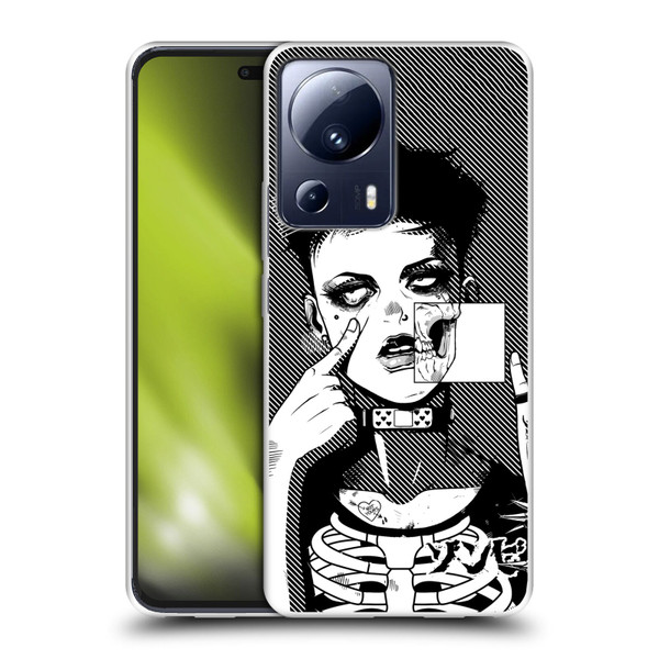 Zombie Makeout Club Graphics Dark Makeup Soft Gel Case for Xiaomi 13 Lite 5G