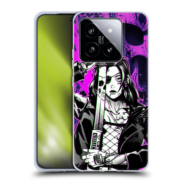 Zombie Makeout Club Graphics Death Cyber Soft Gel Case for Xiaomi 14