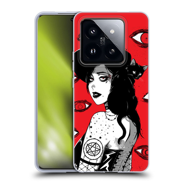 Zombie Makeout Club Graphics Black Makeup Soft Gel Case for Xiaomi 14 Pro