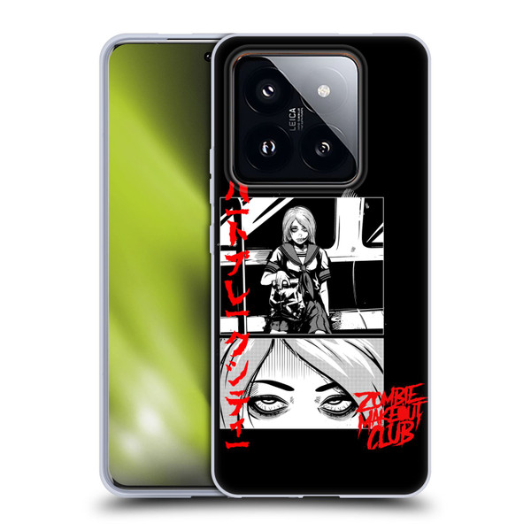 Zombie Makeout Club Graphics Comic Strip Soft Gel Case for Xiaomi 14 Pro
