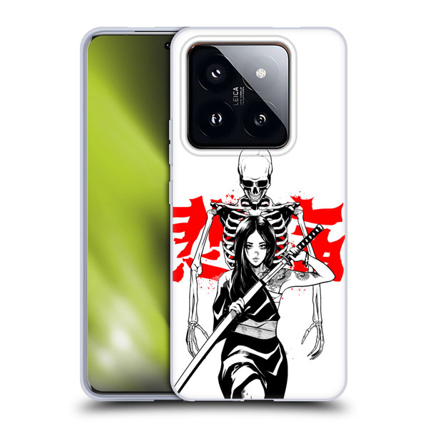 Zombie Makeout Club Graphics Death Blade Soft Gel Case for Xiaomi 14 Pro