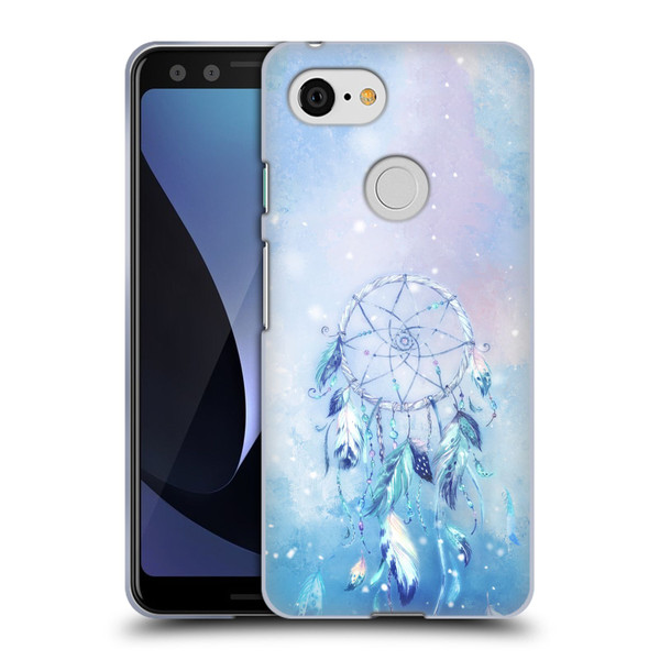 Simone Gatterwe Assorted Designs Blue Dreamcatcher Soft Gel Case for Google Pixel 3