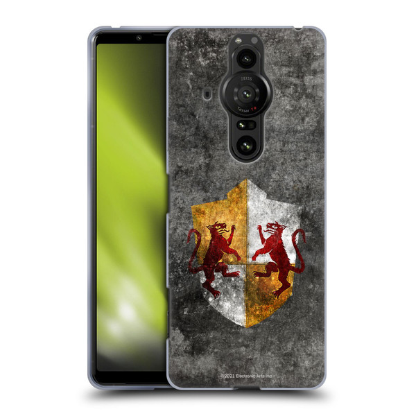 EA Bioware Dragon Age Heraldry Ferelden Distressed Soft Gel Case for Sony Xperia Pro-I