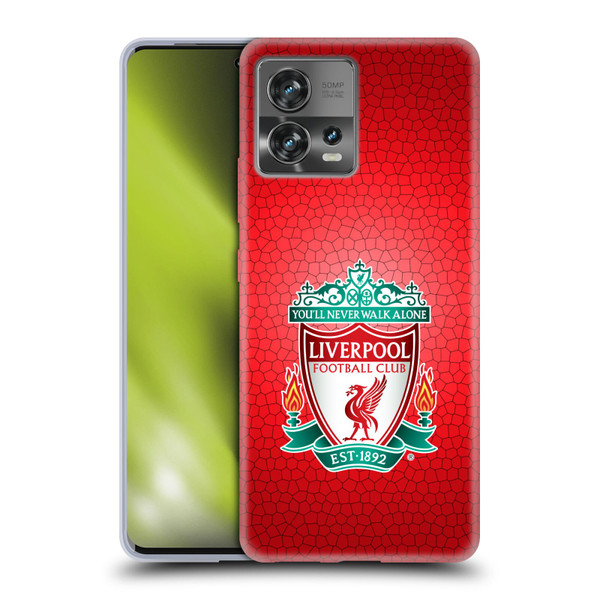 Liverpool Football Club Crest 2 Red Pixel 1 Soft Gel Case for Motorola Moto Edge 30 Fusion