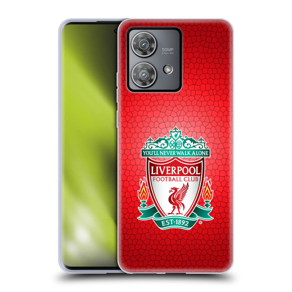 Liverpool Football Club Crest 2 Red Pixel 1 Soft Gel Case for Motorola Edge 40 Neo 5G