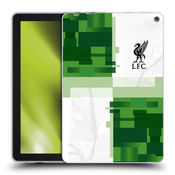 Liverpool Football Club 2023/24 Away Kit Soft Gel Case for Amazon Fire HD 10 / Plus 2021