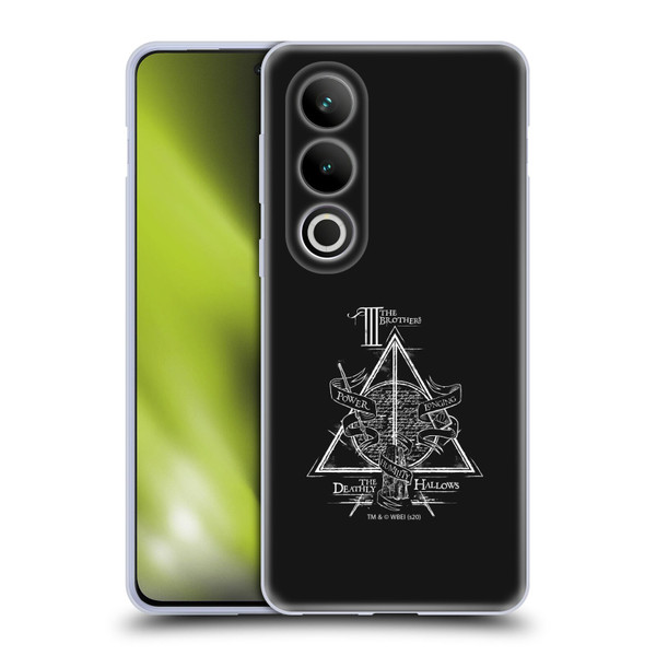 Harry Potter Deathly Hallows XIV Triangle Symbol Soft Gel Case for OPPO OnePlus Ace 3V 5G