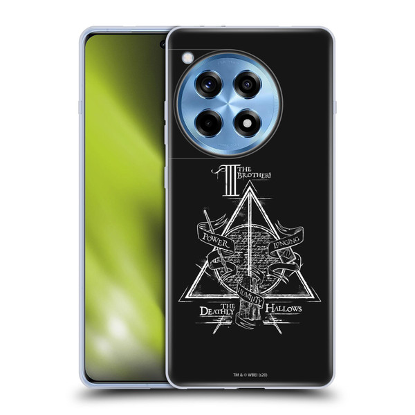 Harry Potter Deathly Hallows XIV Triangle Symbol Soft Gel Case for OPPO OnePlus Ace 3 5G