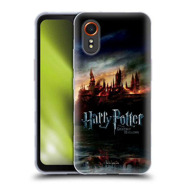 Harry Potter Deathly Hallows VIII Castle Soft Gel Case for Samsung Galaxy Xcover7 5G