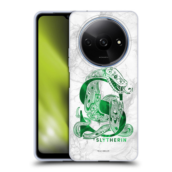 Harry Potter Deathly Hallows IX Slytherin Aguamenti Soft Gel Case for Xiaomi Redmi A3