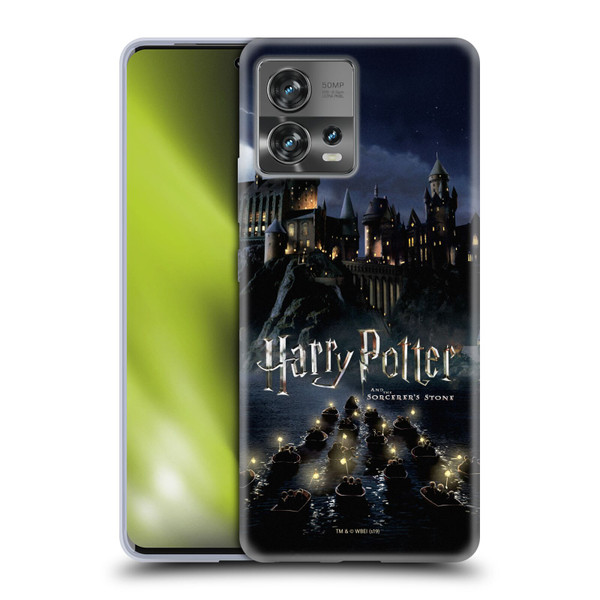 Harry Potter Sorcerer's Stone II Castle Soft Gel Case for Motorola Moto Edge 30 Fusion