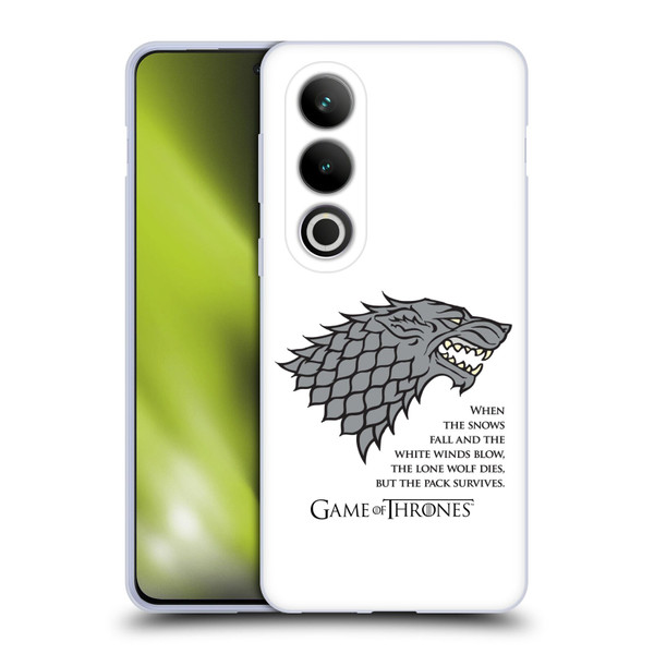 HBO Game of Thrones Graphics White Winds Soft Gel Case for OPPO OnePlus Ace 3V 5G