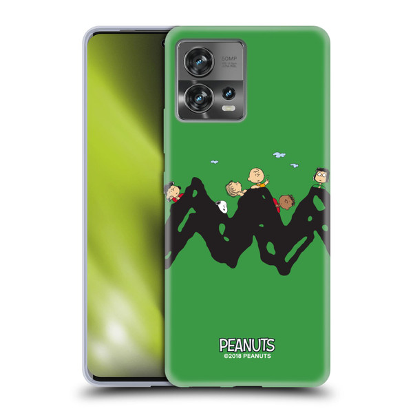 Peanuts Characters Group Soft Gel Case for Motorola Moto Edge 30 Fusion