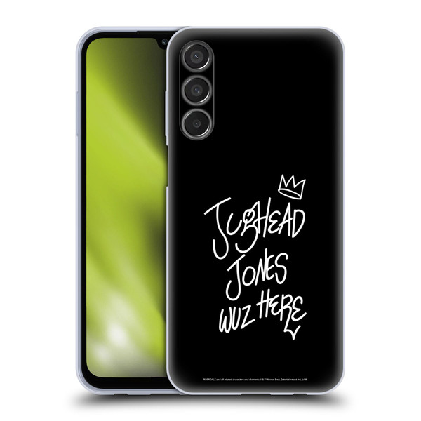 Riverdale Graphic Art Jughead Wuz Here Soft Gel Case for Samsung Galaxy M15/F15 5G