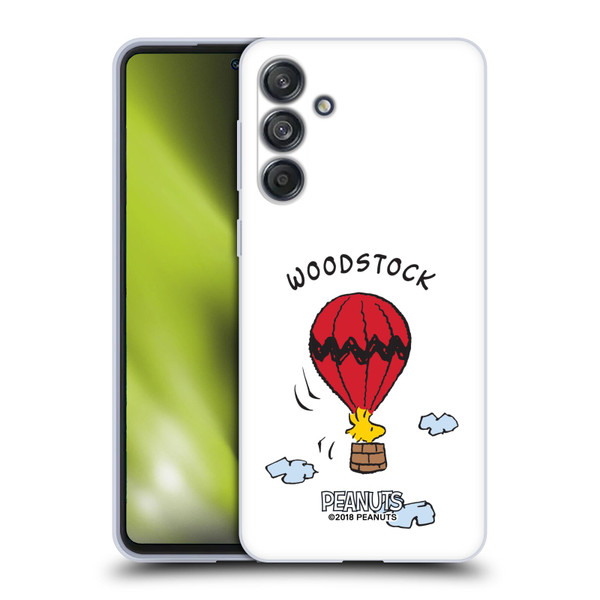 Peanuts Characters Woodstock Soft Gel Case for Samsung Galaxy M55 5G