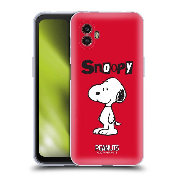 Peanuts Characters Snoopy Soft Gel Case for Samsung Galaxy Xcover6 Pro/Pro2