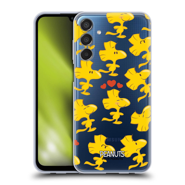 Peanuts Character Patterns Woodstock Soft Gel Case for Samsung Galaxy M15/F15 5G