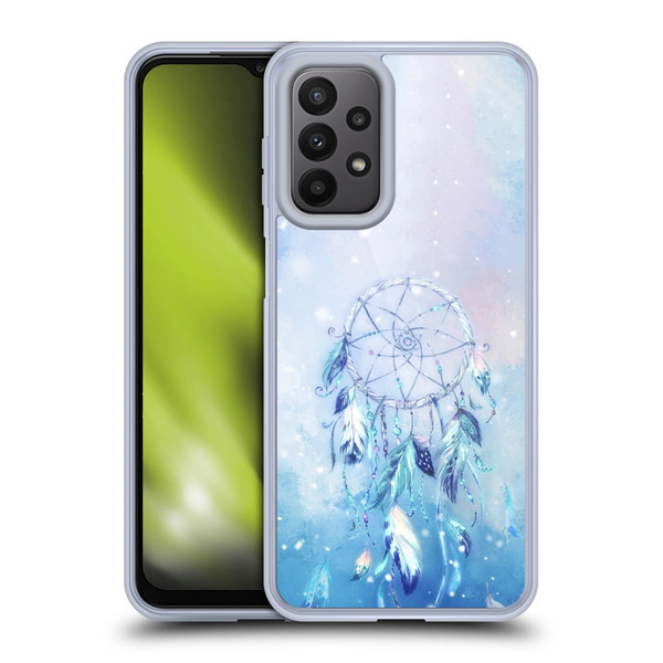 Simone Gatterwe Assorted Designs Blue Dreamcatcher Soft Gel Case for Samsung Galaxy A23 / 5G (2022)