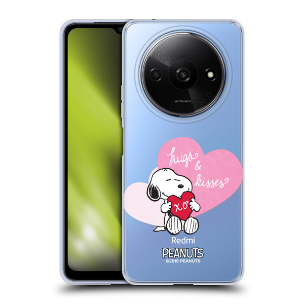 Peanuts Sealed With A Kiss Snoopy Hugs And Kisses Soft Gel Case for Xiaomi Redmi A3