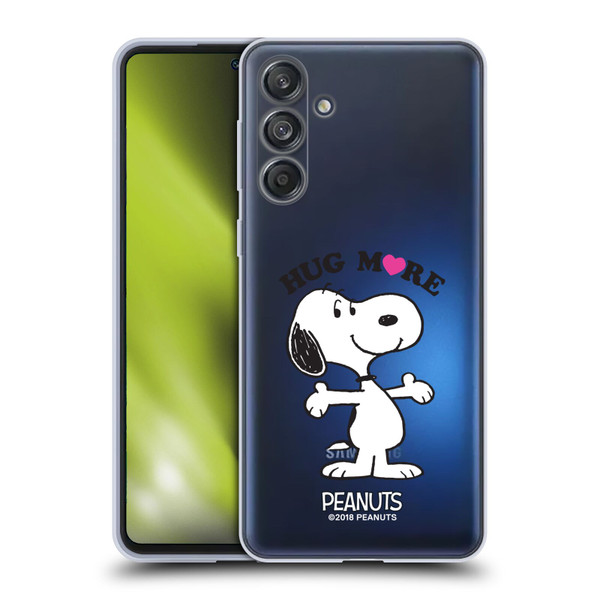 Peanuts Snoopy Hug More Soft Gel Case for Samsung Galaxy M55 5G