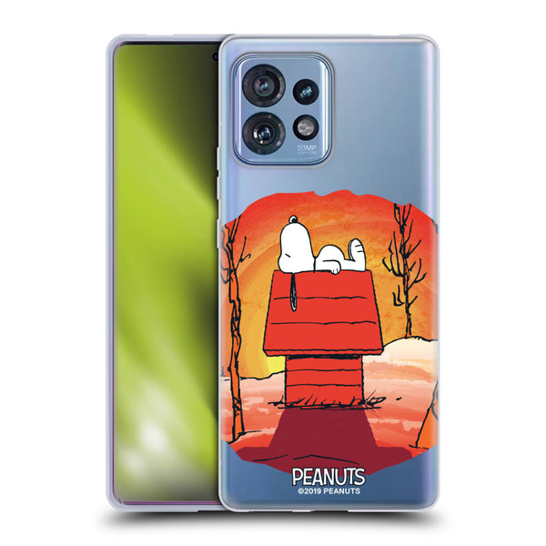 Peanuts Spooktacular Snoopy Soft Gel Case for Motorola Moto Edge 40 Pro