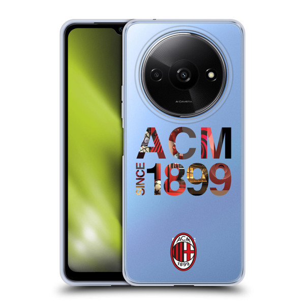 AC Milan Adults 1899 Soft Gel Case for Xiaomi Redmi A3
