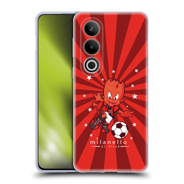 AC Milan Children Milanello 2 Soft Gel Case for OPPO OnePlus Ace 3V 5G