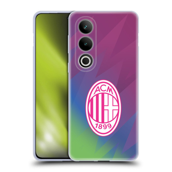 AC Milan 2023/24 Crest Kit Third Soft Gel Case for OPPO OnePlus Ace 3V 5G