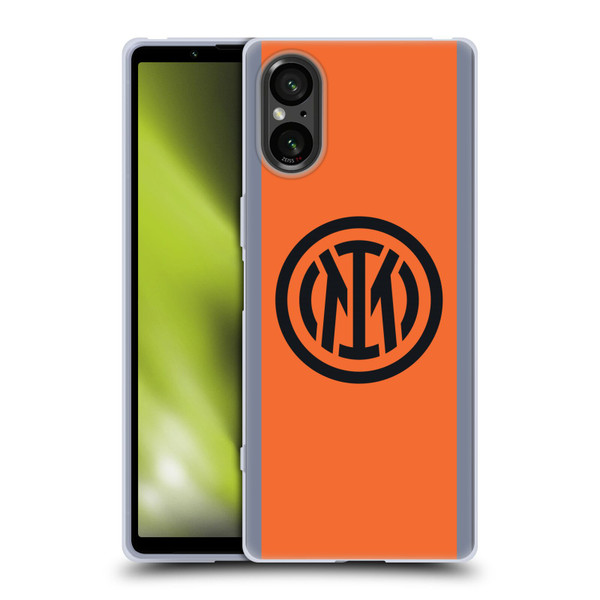 Fc Internazionale Milano 2023/24 Crest Kit Third Soft Gel Case for Sony Xperia 5 V 5G