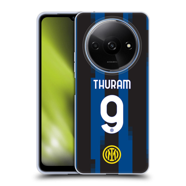 Fc Internazionale Milano 2023/24 Players Home Kit Marcus Thuram Soft Gel Case for Xiaomi Redmi A3