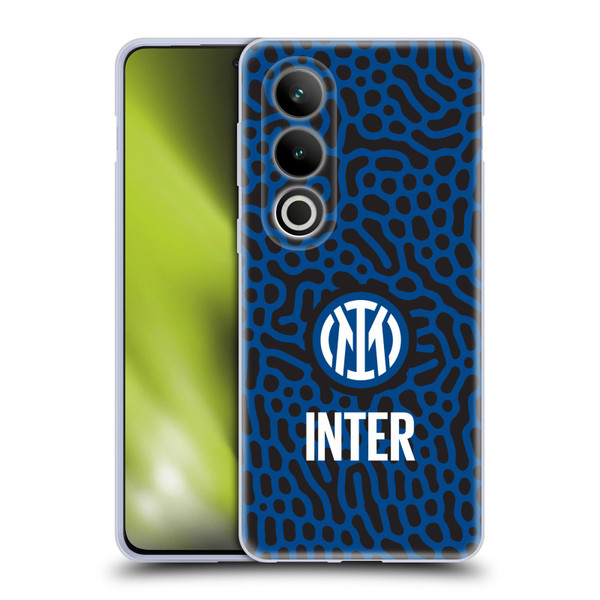 Fc Internazionale Milano Patterns Abstract 2 Soft Gel Case for OPPO OnePlus Ace 3V 5G