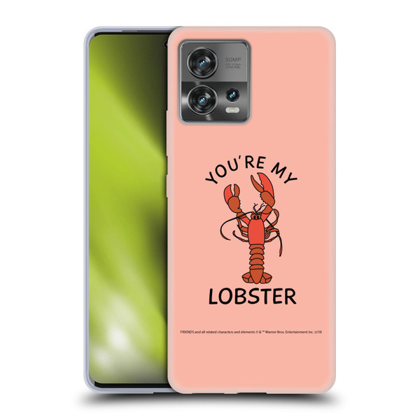 Friends TV Show Iconic Lobster Soft Gel Case for Motorola Moto Edge 30 Fusion