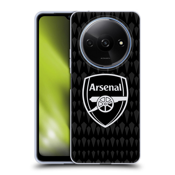Arsenal FC 2023/24 Crest Kit Home Goalkeeper Soft Gel Case for Xiaomi Redmi A3